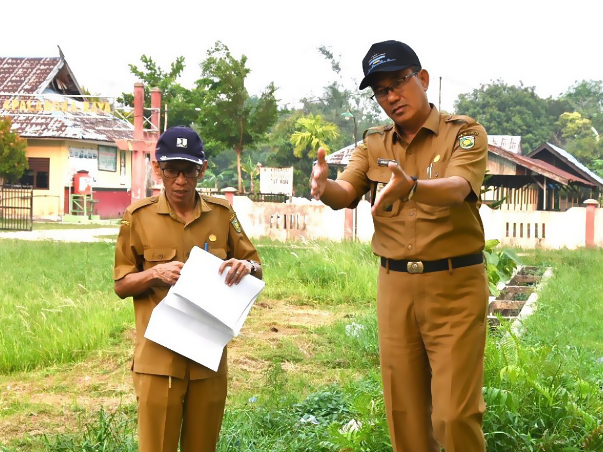 Benahi Sistem Pengelolaan Sampah, PUPR Kota Palangka Raya Tinjau Pembangunan Depo Sampah Mini di Kalampangan